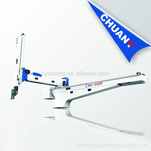 3 axis machiery telescopic automatic model for cup spoon drum bucket box container injection machine robotic arm